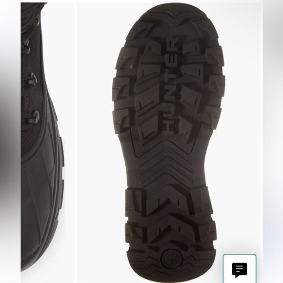 HUNTER women’s boots lace up combat explorer desert winter snow NEW 10 11 - Picture 6 of 12